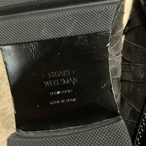 STUART WEITZMAN foldover boots. Size 6 1/2 - Picture 12 of 16